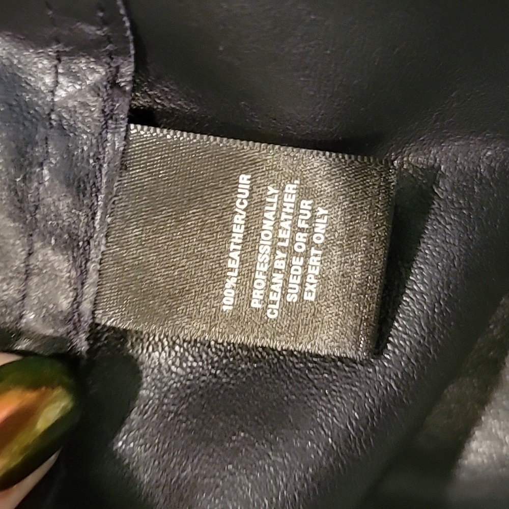 Layfette 148 Suede Leather Navy Blazer Jacket Size 8 - Picture 8 of 9
